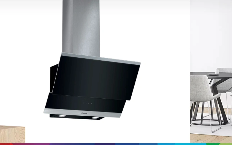 На какой высоте вешать вытяжку Bosch