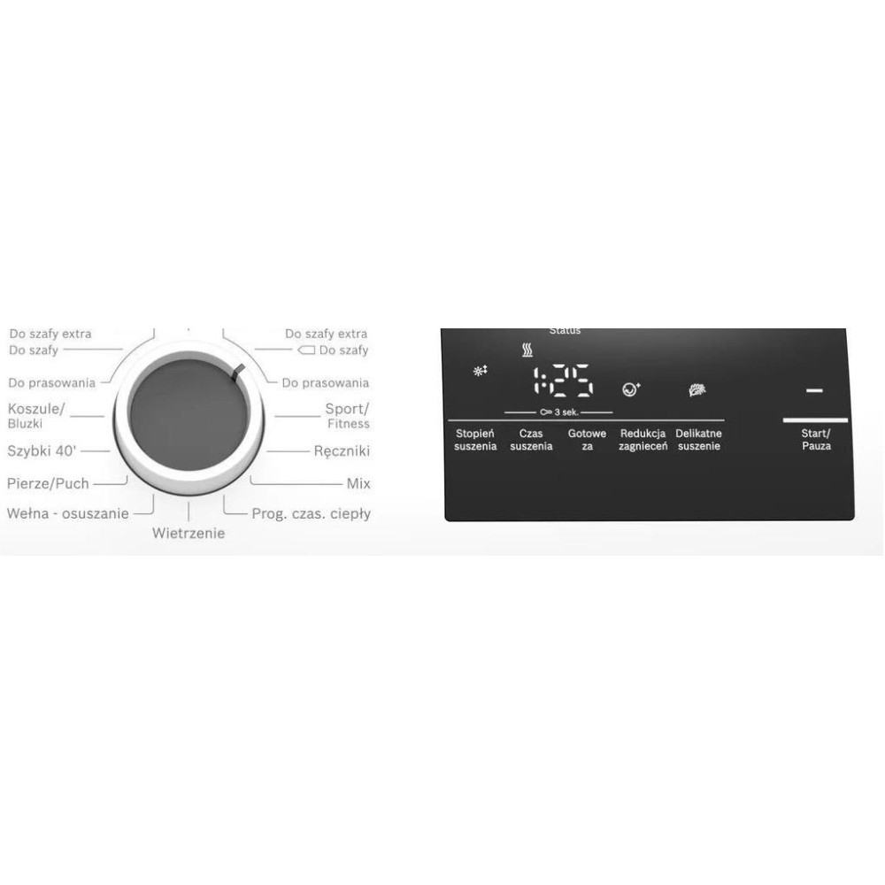 Сушильная машина Bosch WTH85V1GPL