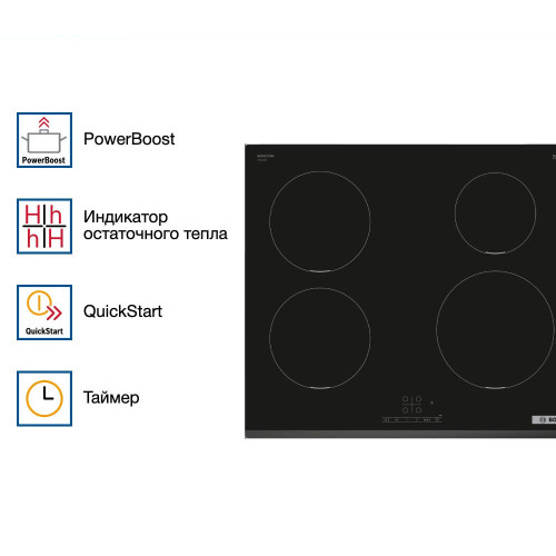 Индукционная варочная панель Bosch PIE 631BB5E
