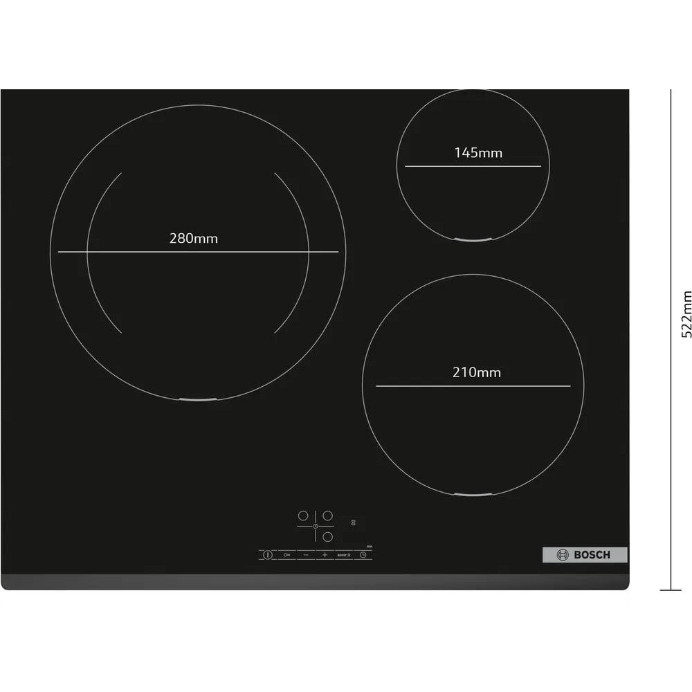 Индукционная варочная панель Bosch PUJ631BB5E
