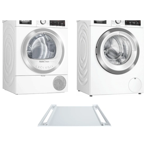 Комплект Bosch Serie 8 (WAX32KH2BY, WTX87KH0BY, WTZ27400)